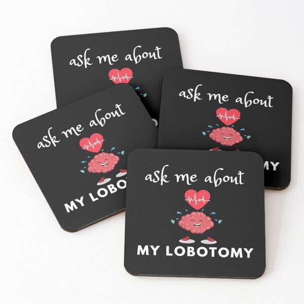 Item preview, Ask me about my lobotomy sticker designed and sold by Havilaharts.