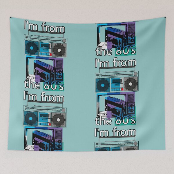 Item preview, I'm from the 80's designed and sold by SerafinDesign.