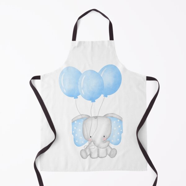 Item preview, Baby Elephant with Balloons designed and sold by tomorrowsart.