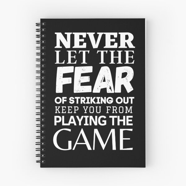 Item preview,  Never let the fear of striking out designed and sold by Thetruemo.