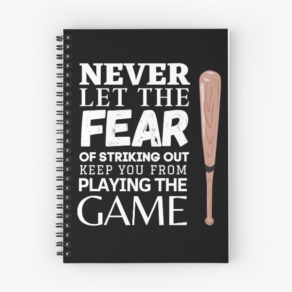 Item preview, Never let the fear of striking out designed and sold by Thetruemo.