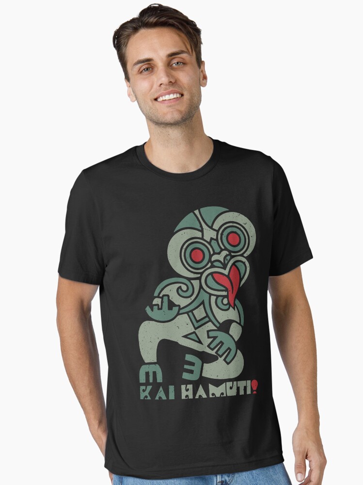 Thumbnail 1 of 7, Essential T-Shirt, Kai hamuti! designed and sold by v-nerd.