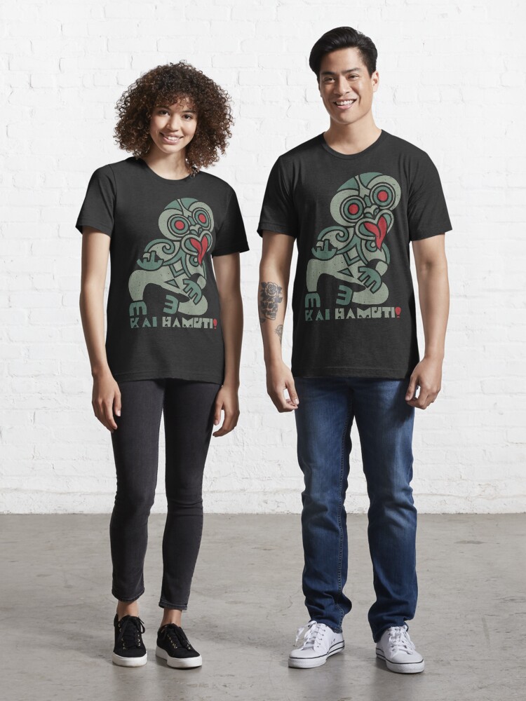 Thumbnail 1 of 7, Essential T-Shirt, Kai hamuti! designed and sold by v-nerd.