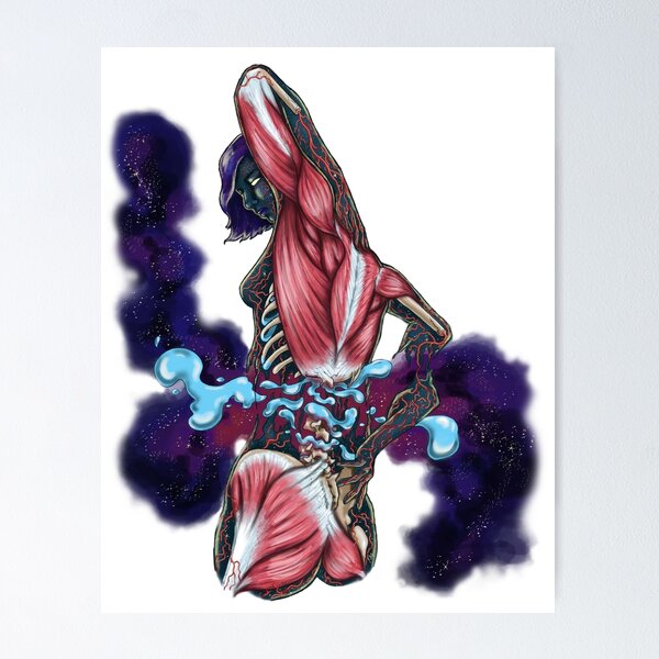 Item preview, Twisted (no background) | Anatomical Painting designed and sold by Karli Mogen.