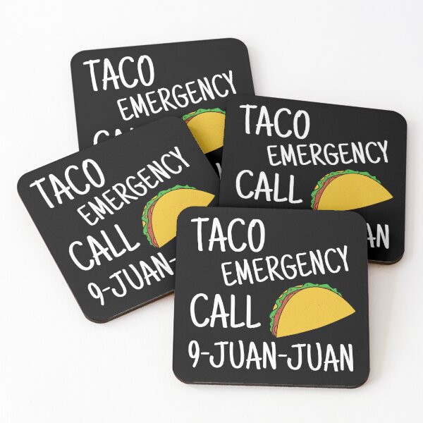 Item preview, Taco Emergency Call 9 Juan Juan Funny Cinco de Mayo designed and sold by JustCreativity.