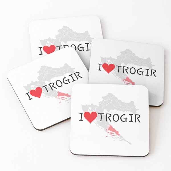 Item preview, "I Love Trogir" designed and sold by MC Art Studio.