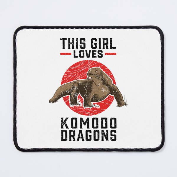 Item preview, Girl the komodo dragon loves dragons komodo dragon designed and sold by madgrfx.