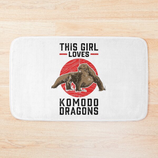 Item preview, Girl the komodo dragon loves dragons komodo dragon designed and sold by madgrfx.