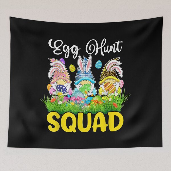 Item preview, Egg Hunt Squad Gnomes Easter Day Bunny designed and sold by sevastuan95.