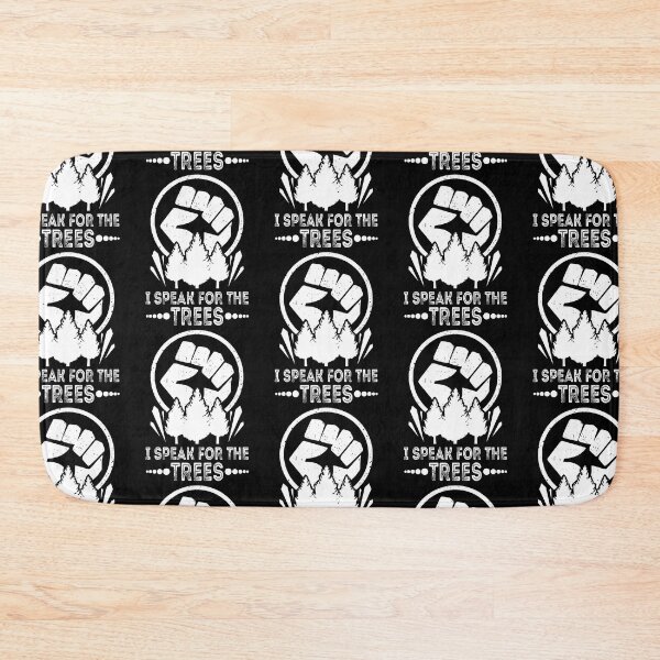 Item preview, I Speak For The Trees Earth Day 2022 Save Earth Inspiration designed and sold by CharJens.