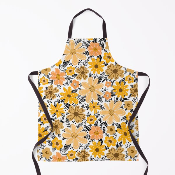 Item preview, Yellow and black amazing Boho floral designed and sold by FrancesPoff.