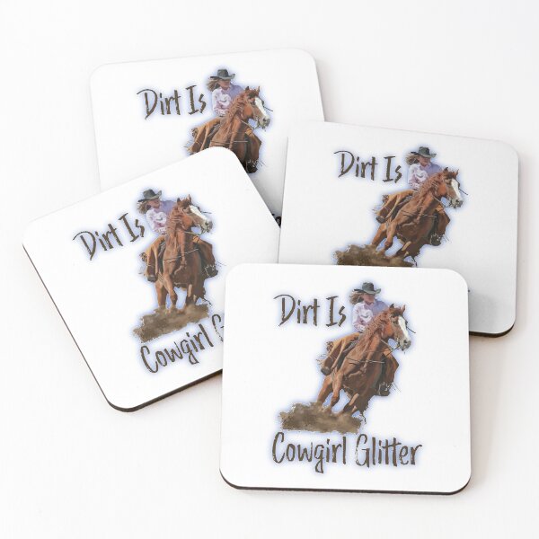 Item preview, Dirt is CowGirl Glitter design designed and sold by Ideallity.