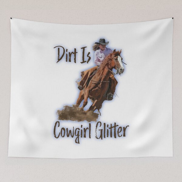Item preview, Dirt is CowGirl Glitter design designed and sold by Ideallity.