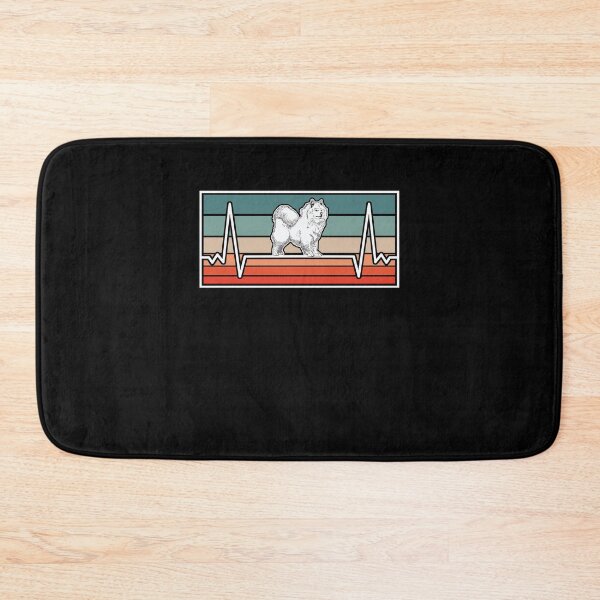 Item preview, Samoyed Heartbeat Sled Dog Samoyed Spitz designed and sold by madgrfx.