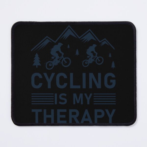 Item preview, Cycling Is My Therapy Bike Riding Gift Bicycle Gift Essential T-Shirt designed and sold by ethenfran6.