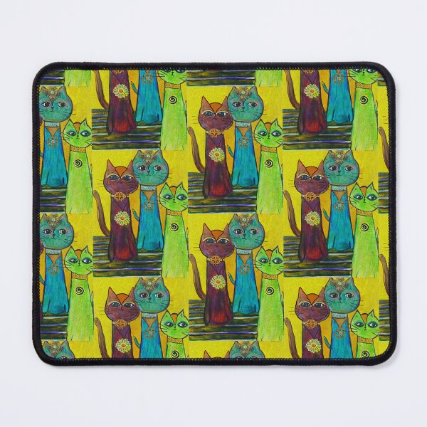 Item preview, Three cosmic cats just hanging out being cool. designed and sold by Mary Egan.