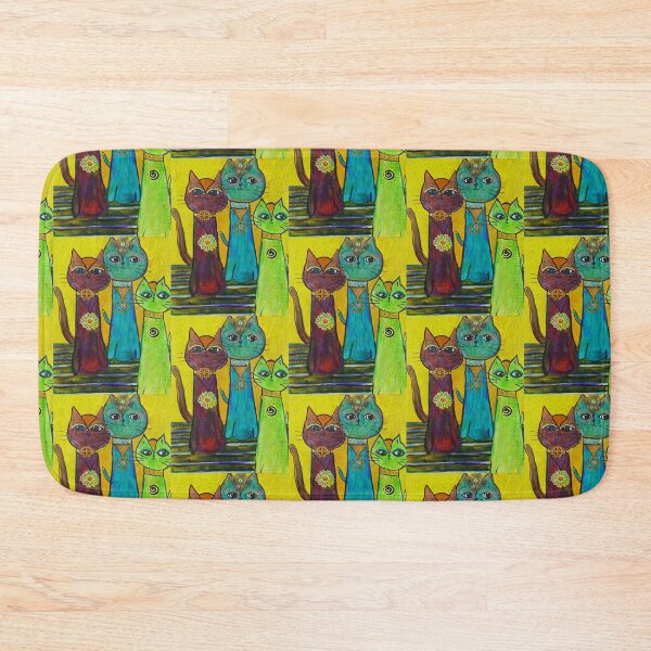 Item preview, Three cosmic cats just hanging out being cool. designed and sold by Mary Egan.