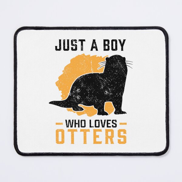 Item preview, Just an otter boy loves otters sea otters designed and sold by madgrfx.