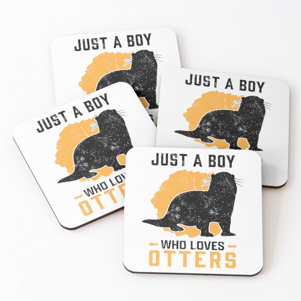 Item preview, Just an otter boy loves otters sea otters designed and sold by madgrfx.