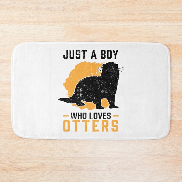 Item preview, Just an otter boy loves otters sea otters designed and sold by madgrfx.