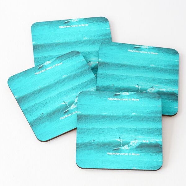 Item preview, Happiness Comes in Waves  designed and sold by SaltySurfgirl.
