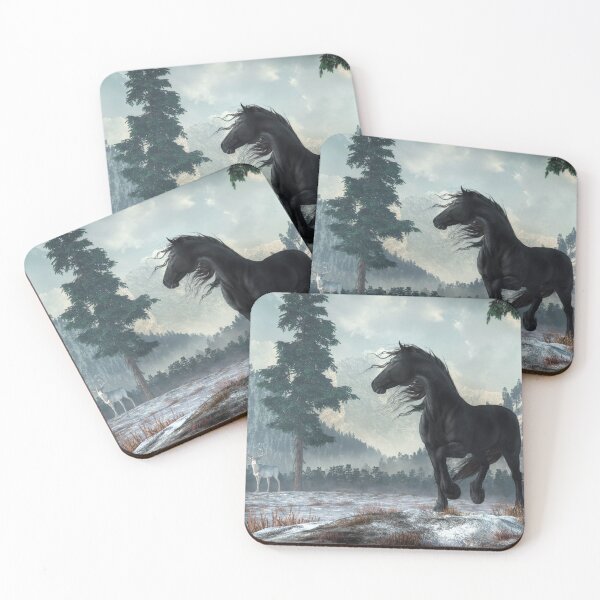 Item preview, Black Horse, White Stag designed and sold by Daniel Eskridge.