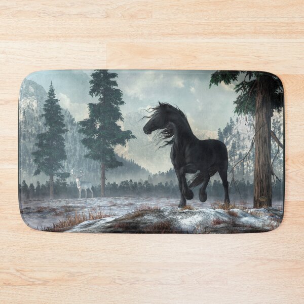 Item preview, Black Horse, White Stag designed and sold by Daniel Eskridge.