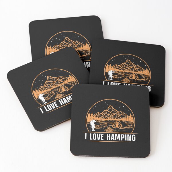 Item preview, I Love Hamping Funny Hiking And Camping designed and sold by StrongShirts.