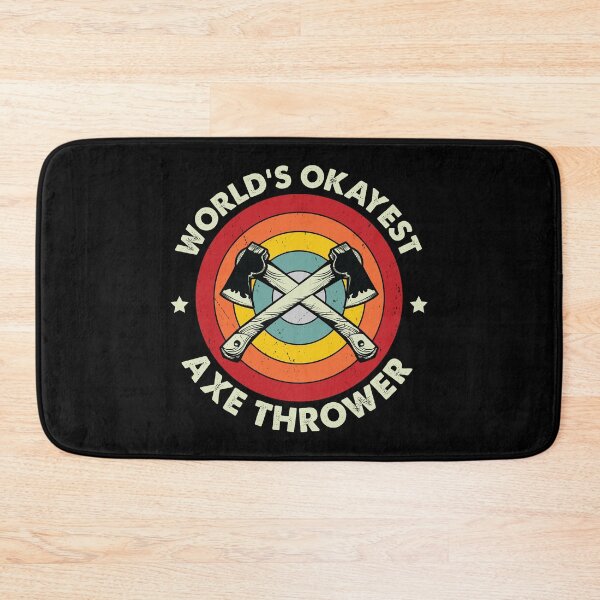 Item preview, Axe Throwing World’s Okayest Axe Thrower Hatchet designed and sold by StrongShirts.