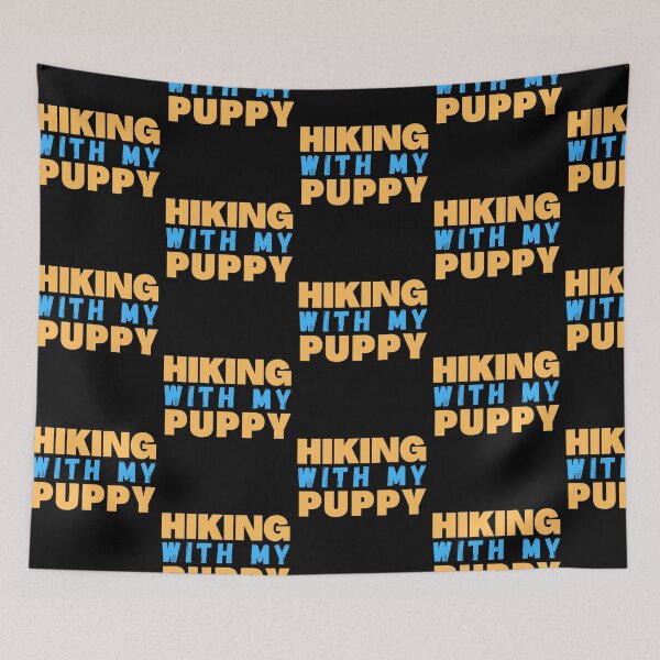 Item preview,  Hiking with my puppy designed and sold by Rsagur12.