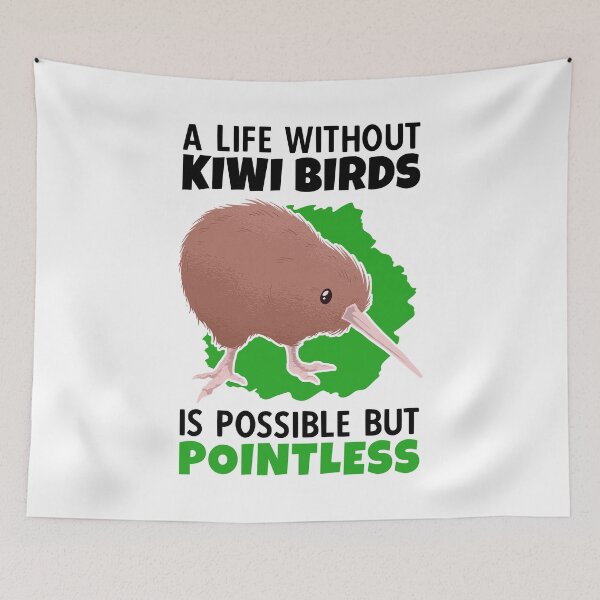 Item preview, Life without a kiwi bird New Zealand kiwis designed and sold by madgrfx.