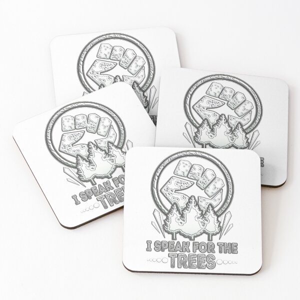 Item preview, I Speak For The Trees Earth Day 2022 Save Earth Inspiration designed and sold by CharJens.