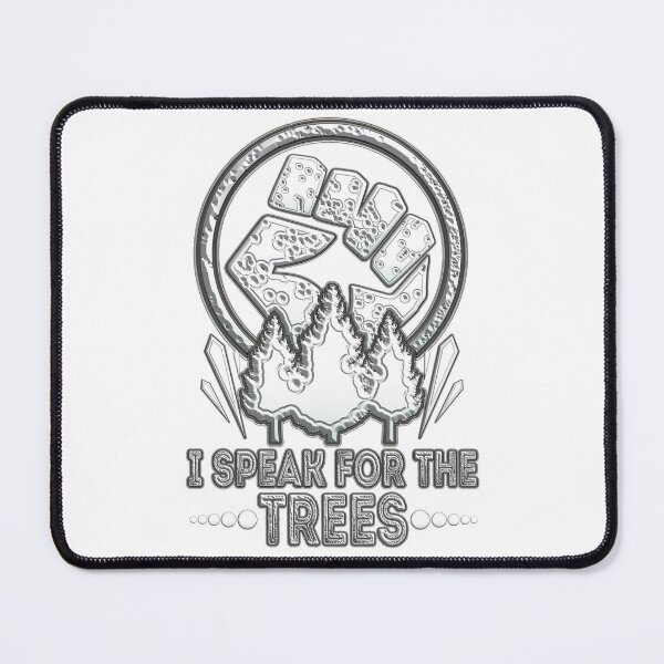 Item preview, I Speak For The Trees Earth Day 2022 Save Earth Inspiration designed and sold by CharJens.