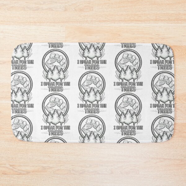 Item preview, I Speak For The Trees Earth Day 2022 Save Earth Inspiration designed and sold by CharJens.