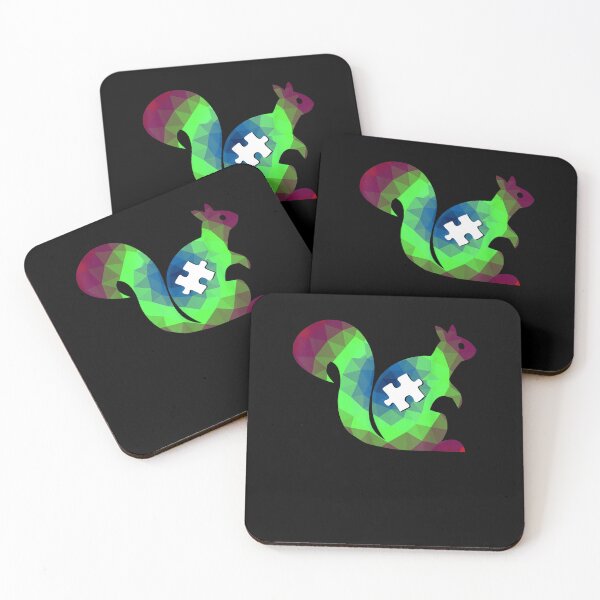 Item preview, Autism Puzzle Gift T-Shirts with Squirrel designed and sold by Cansellerma.