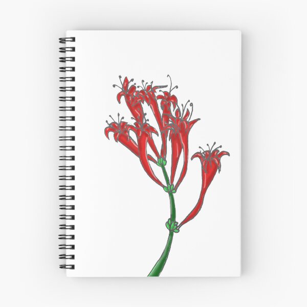 Item preview, Red flowers designed and sold by paw-sci.