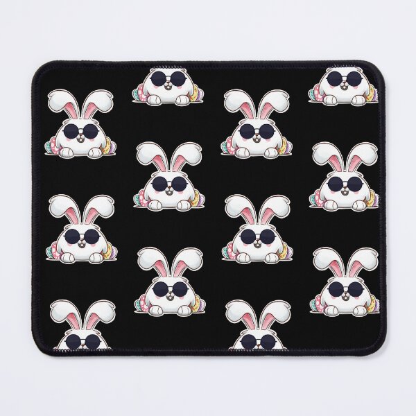 Item preview, Cute Watercolor Bunny With Sunglasses For Boys Men Kids ,A Rabbit With Eggs Behind, Funny Happy Easter Day Present designed and sold by pedrored369.