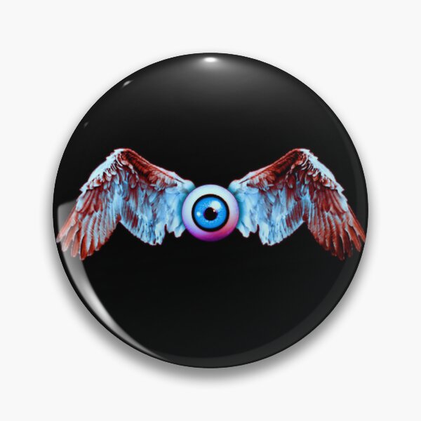 Item preview, Frosty winged eyeball demon. designed and sold by 99Eyeballs.