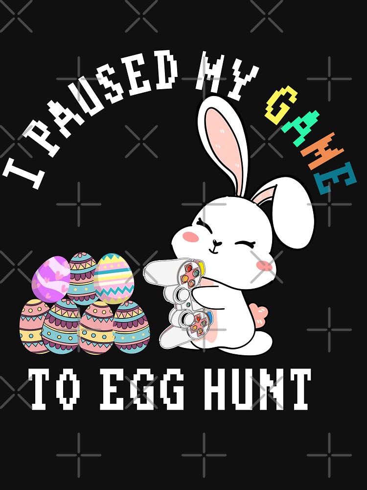Discover I paused My Video Game Easter Bunny Gaming Controller Gamer Boys Girls Classic T-Shirt