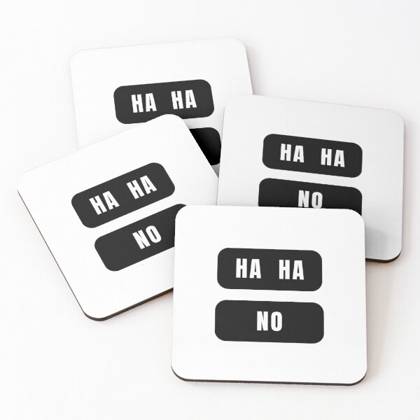 Item preview, HA HA NO designed and sold by DoraHappy.