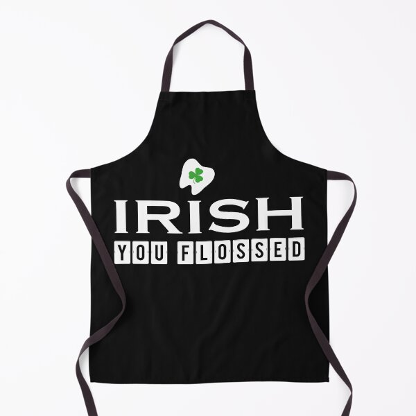 Artikelvorschau, Irish You Flossed Teeth St. Patricks Day Dentist Dental entworfen und verkauft von Soulmen.