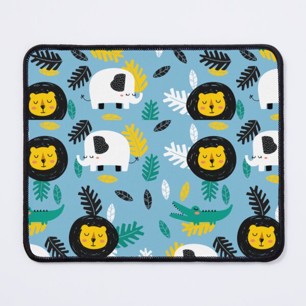 Item preview, Animals in the jungle pattern designed and sold by mcamedia.