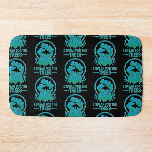Item preview, I Speak For The Trees Earth Day 2022 Save Earth Inspiration designed and sold by CharJens.