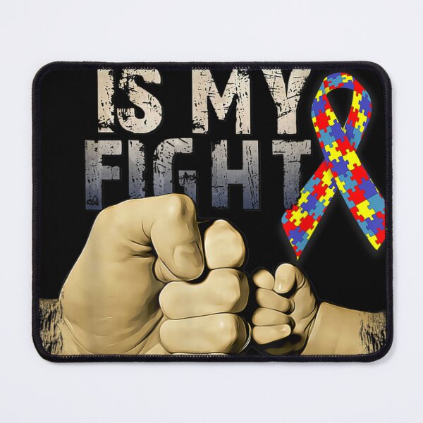 Item preview, His Fight Is My Fight Autism Awareness and Support designed and sold by Cansellerma.