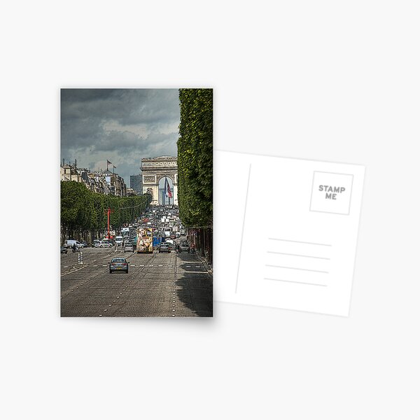 Champs de Ellesse Postcard