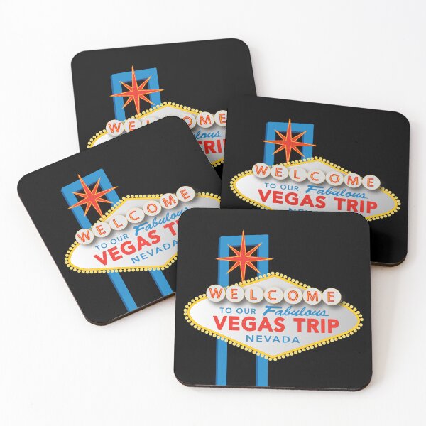 Item preview, Vegas Trip w the iconic 'Welcome to Las Vegas' sign designed and sold by Happy Puppy Print On Demand.