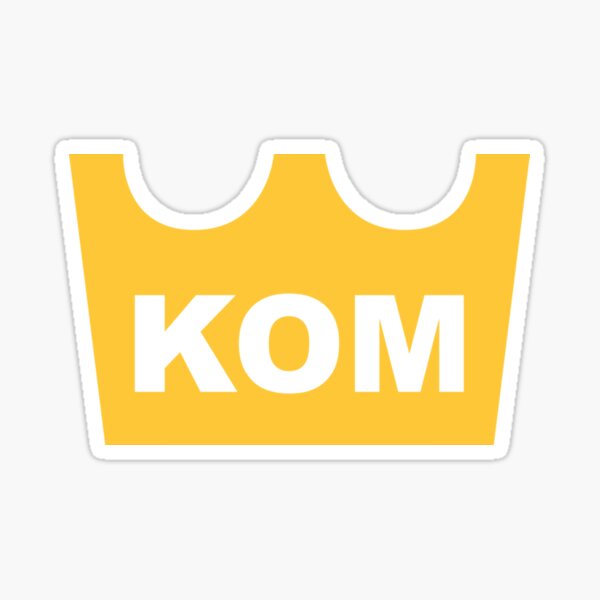 Item preview, Kom Sticker designed and sold by jacksrome6.