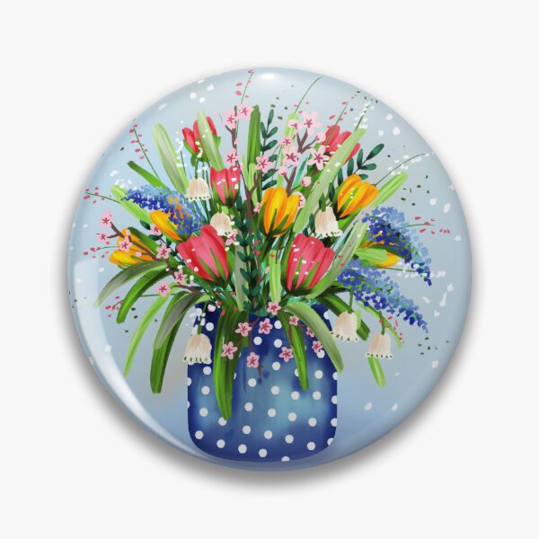 Item preview, spring bouquet designed and sold by Kalaidas-Art.