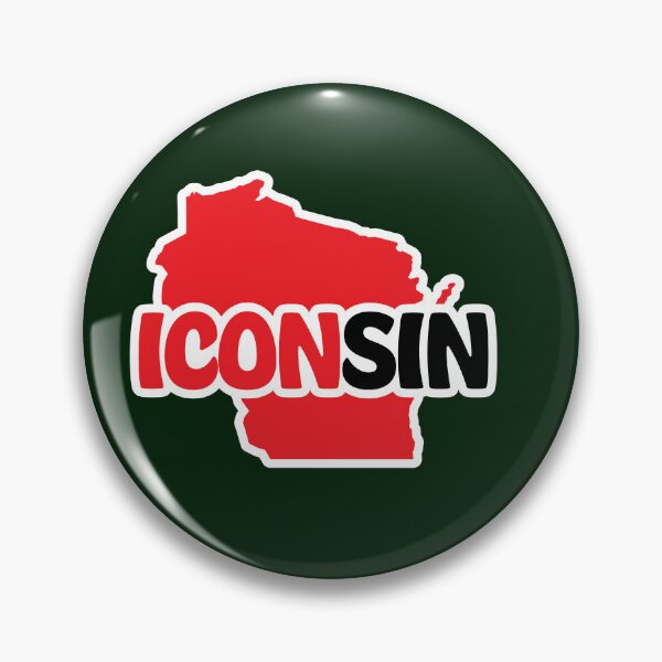 Item preview, Wisconsin is Iconsin (red and black) designed and sold by gstrehlow2011.