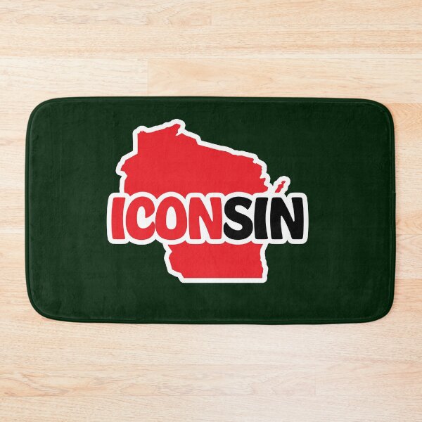 Item preview, Wisconsin is Iconsin (red and black) designed and sold by gstrehlow2011.